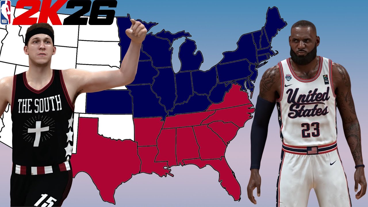 What If the Civil War Was Fought Through Basketball – 2K26