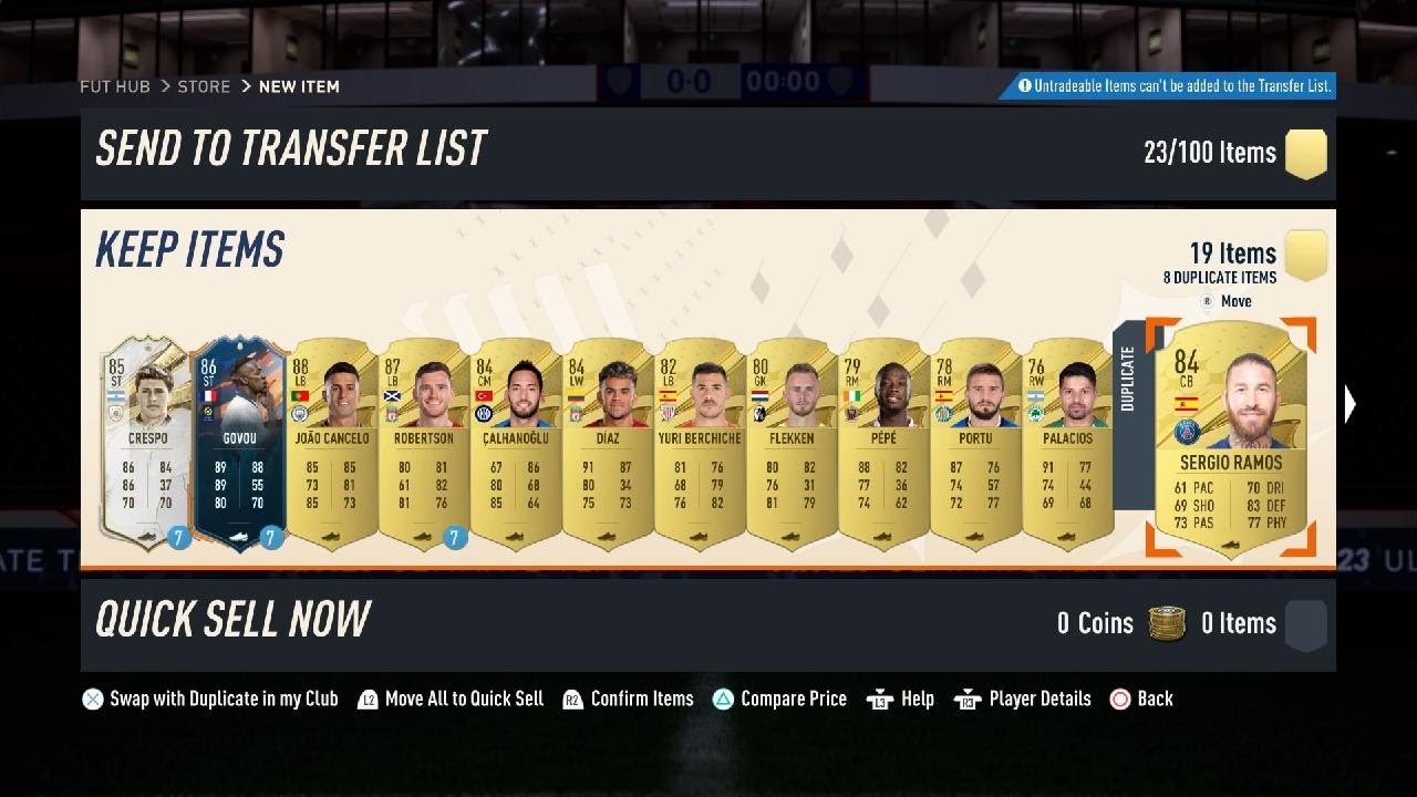 Opening My FIFA 23 Starter Kit Bundle Pack Huge pull