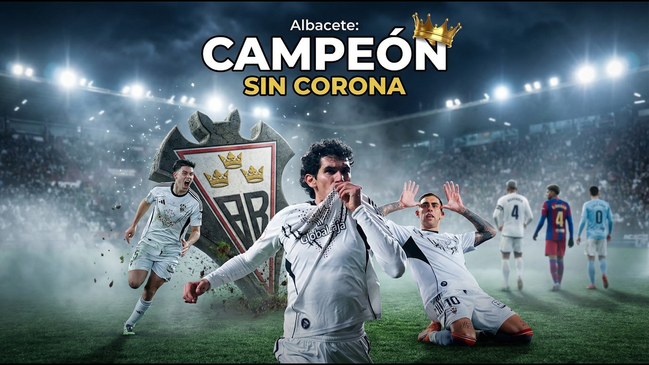 ♫ CAMPEÓN SIN CORONA | Canción del Albacete en la Copa del Rey | Cracks del Balón