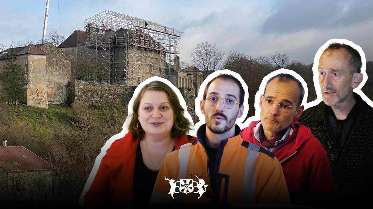 L'ARCHÉOLOGIE DÉMARRE AU CHATEAU DE JAULNY !