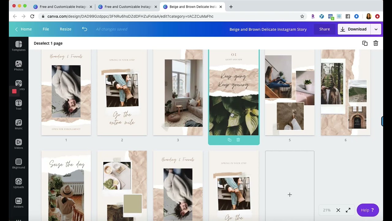 How To Create Instagram Story Canva 2026 #newyear #2026 #brandingsuccess