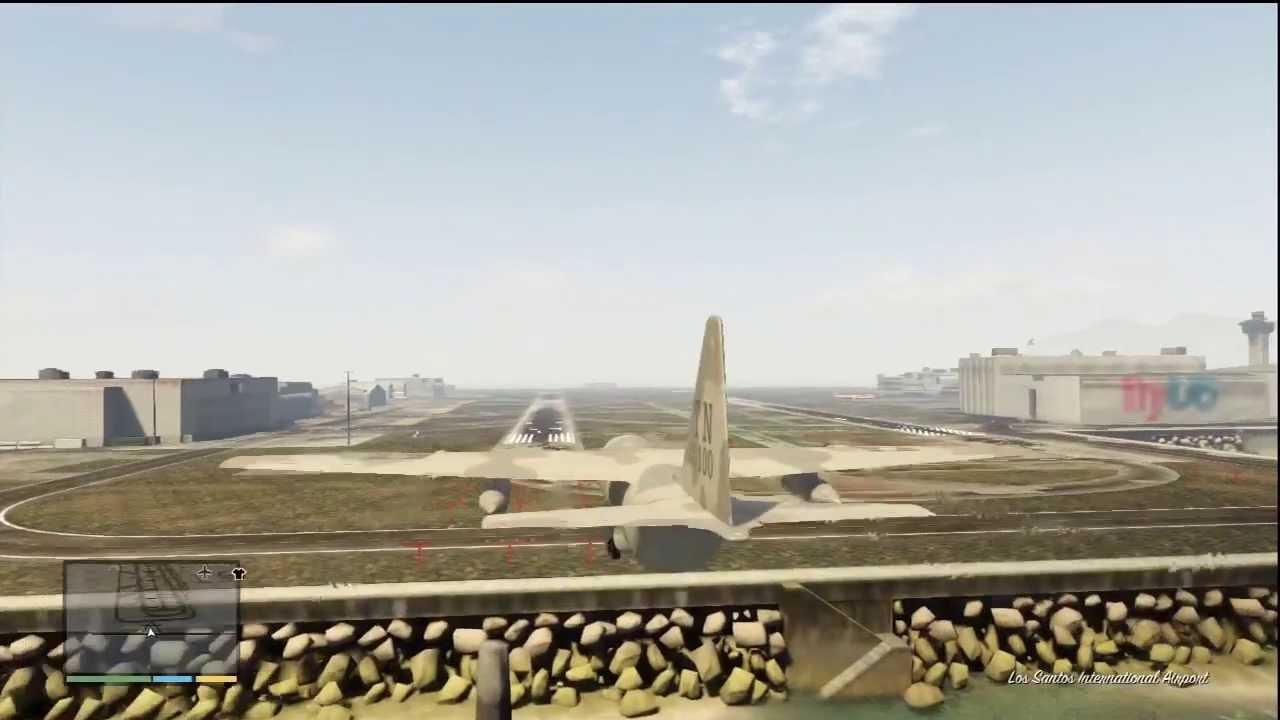 GTA V - How to get C-130 Titan military plane