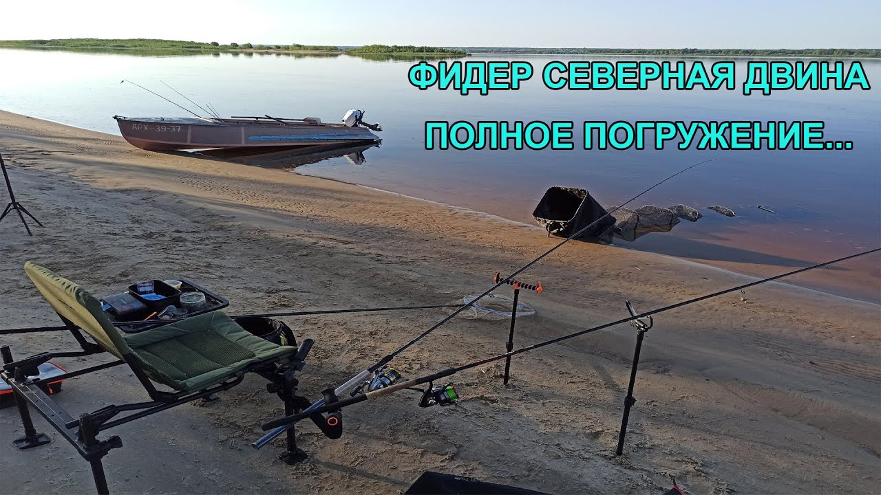 Фидер. Северная Двина. Полное погружение.