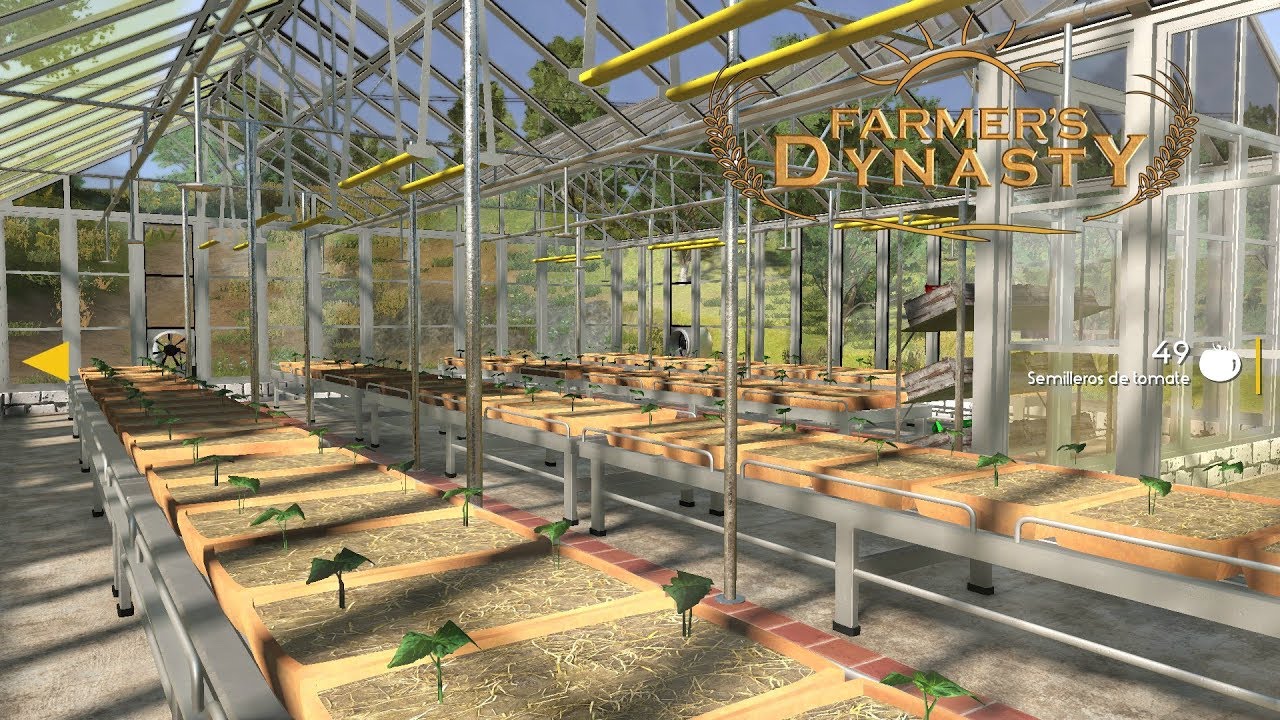 FARMER'S DYNASTY | #10 Invernadero a Sembrar Tomates