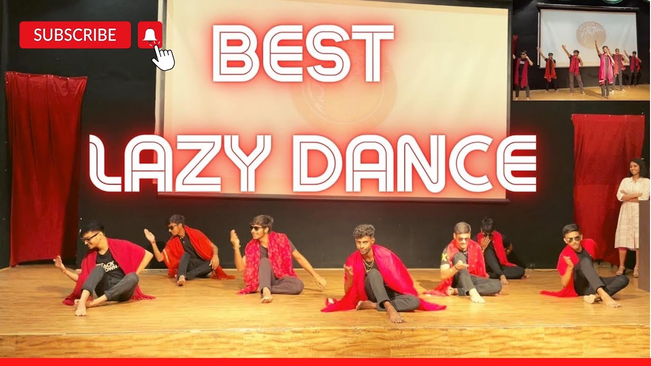 Best Lazy Dance Performance 🕺 Funny Lazy Dance for Boys | Chhaiya Chhaiya & Expressionless Moves