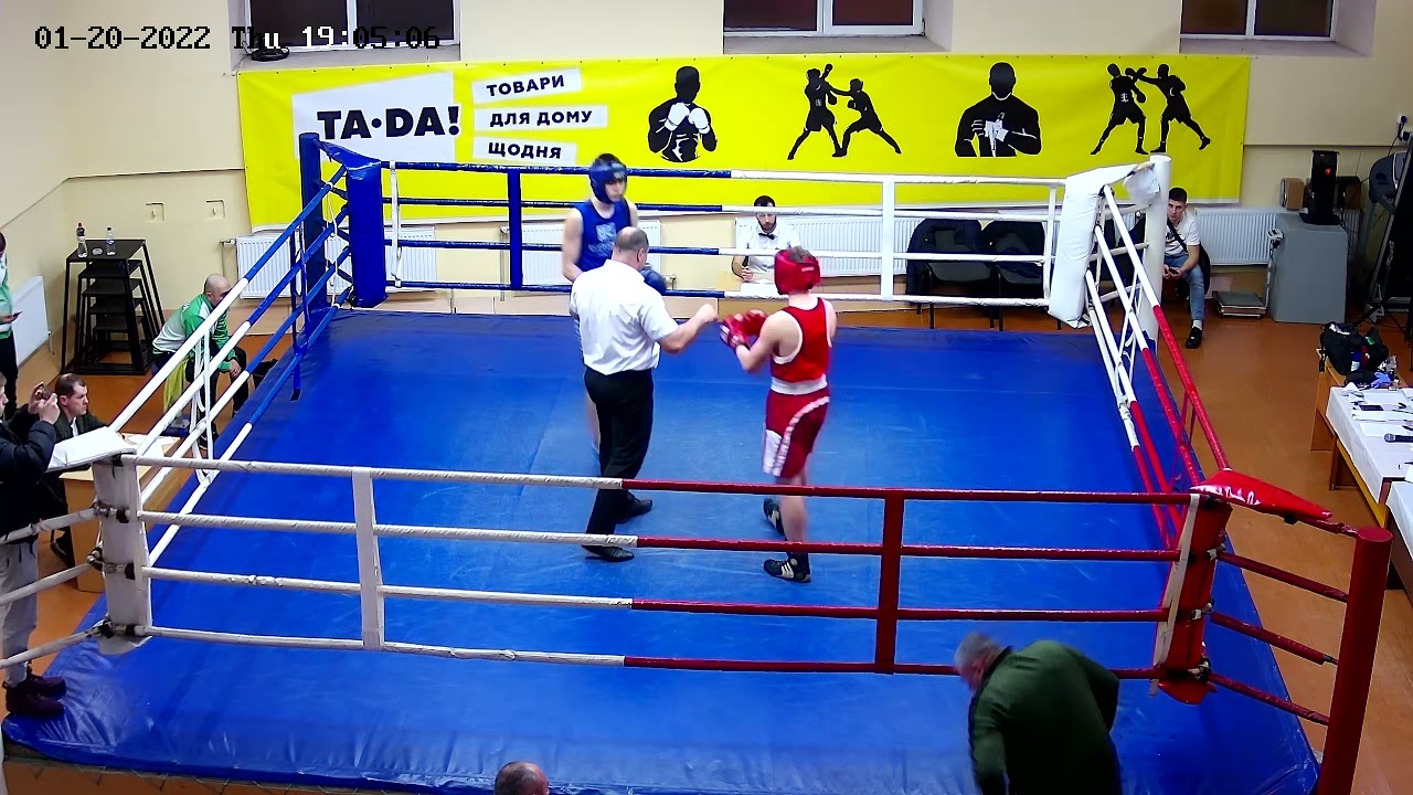 перший день  чемпіонату Полтавської області з боксу Ч2
