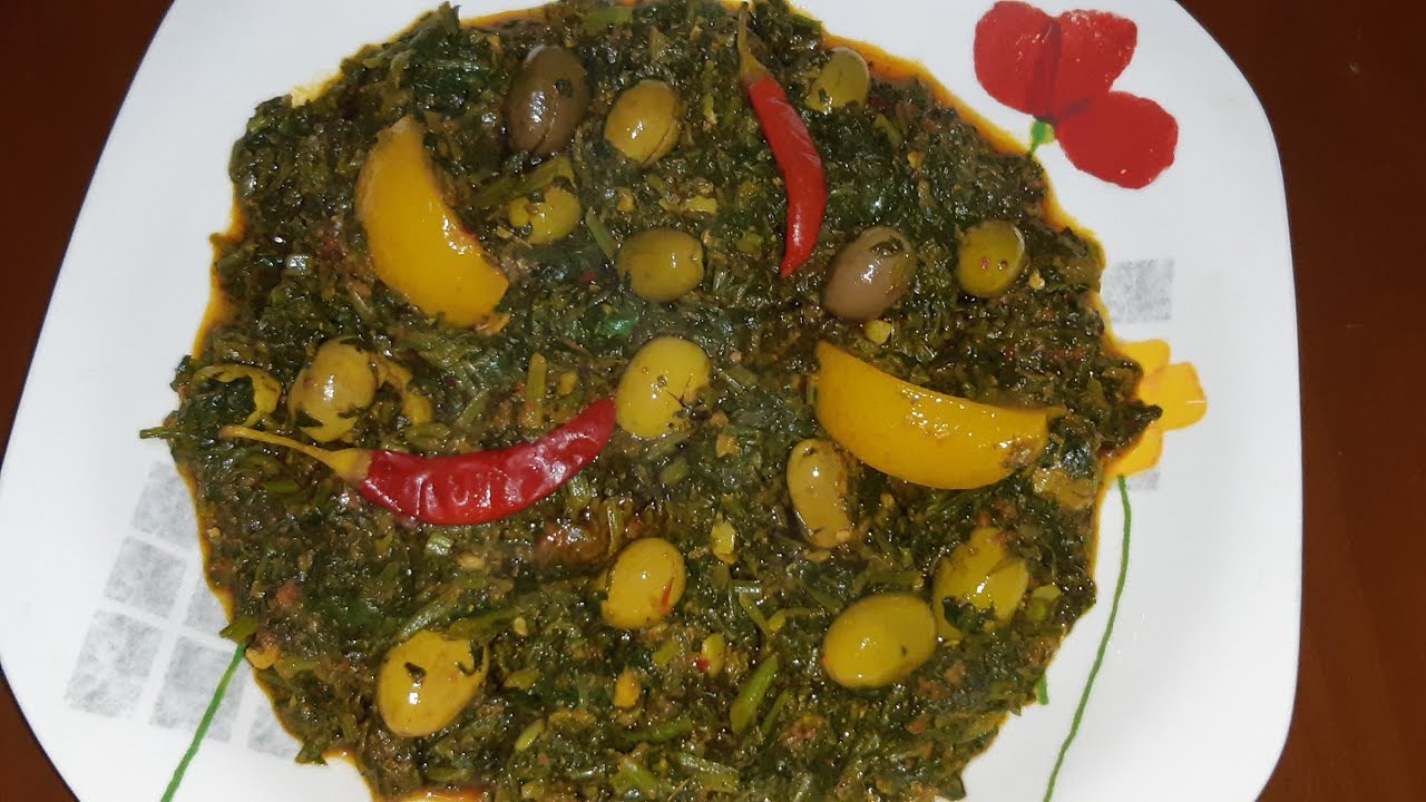 السبانخ على الطريقة المغربية les épinards