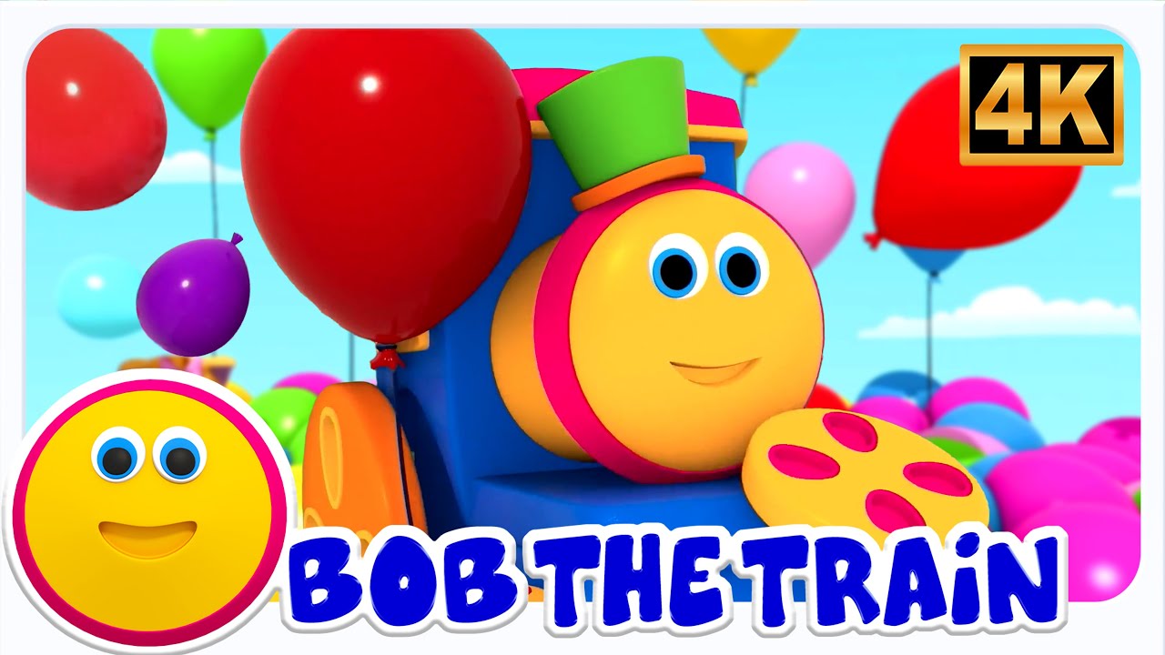 Balloon Song, गुब्बारा गीत, Ice Cream Truck Song + Hindi Cartoon Baby Rhymes by Bob the Train