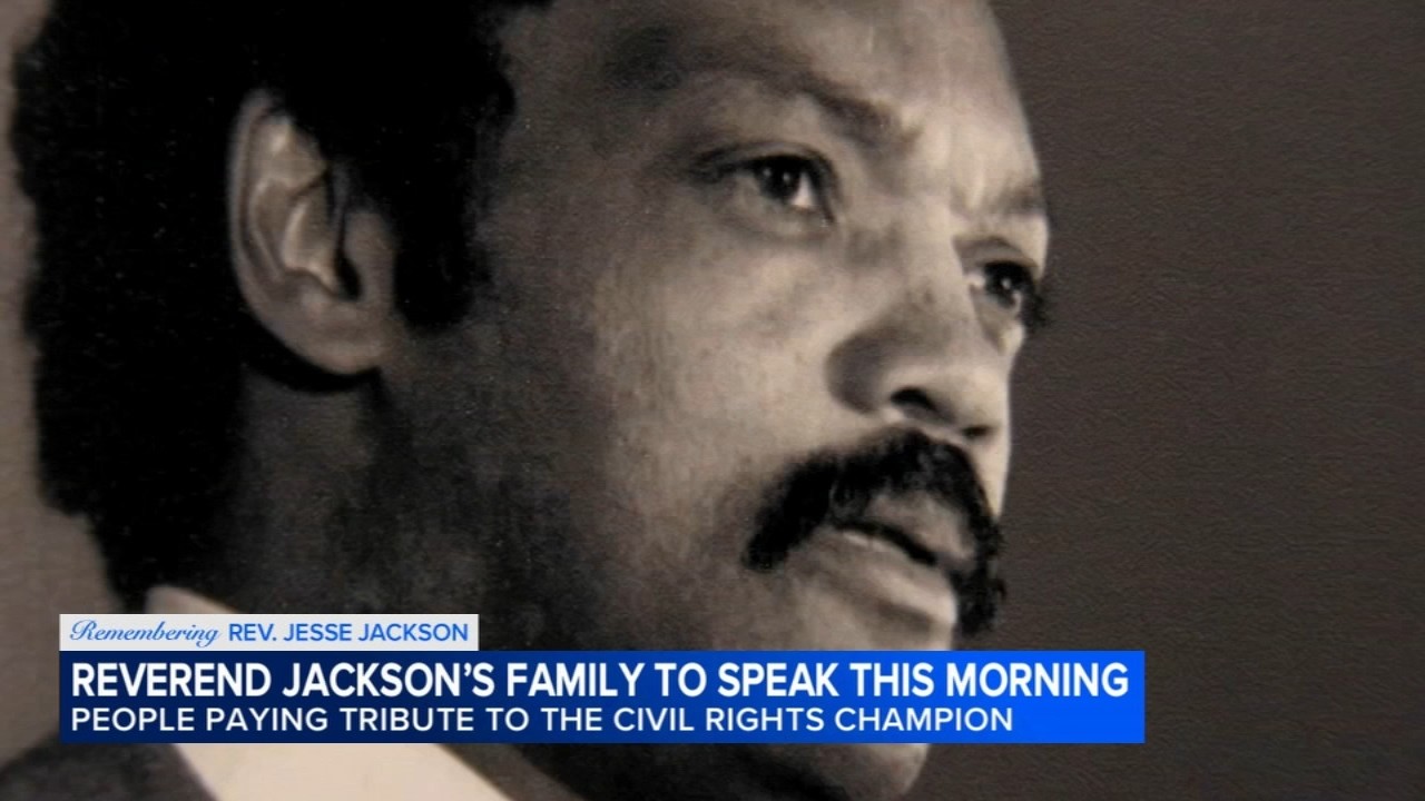 LIVE: Rev. Jackson's family speaks on death of civil rights icon