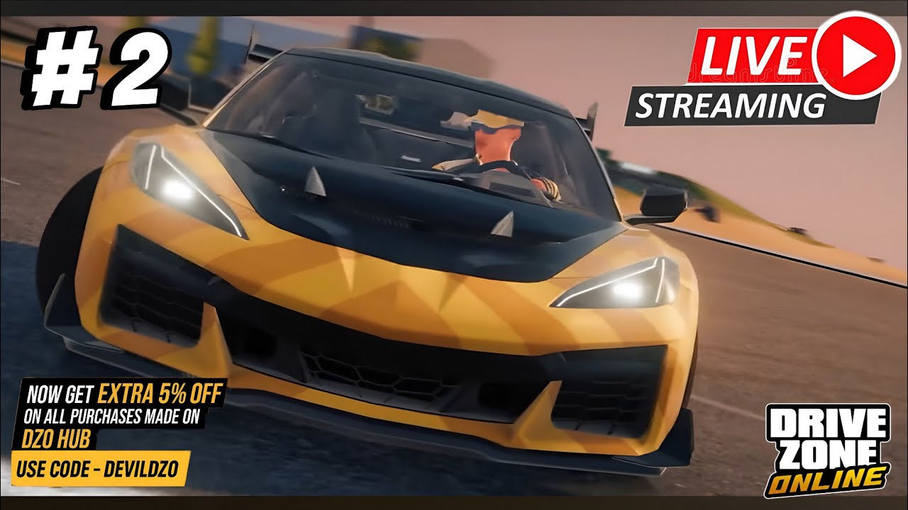 Drive Zone Online: Daily Live Stream Day 2 !! @DriveZoneOnline @Devils2999 