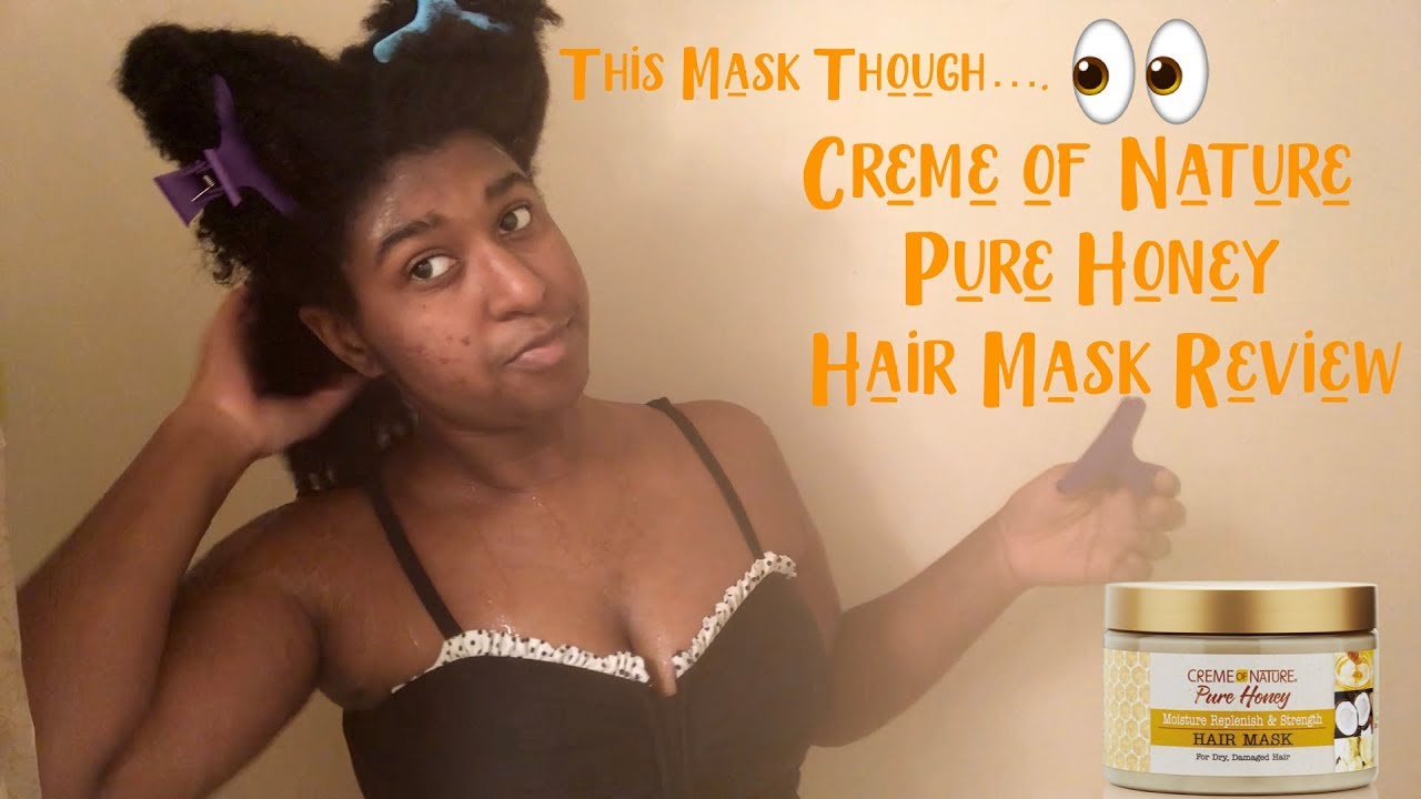 Creme of Nature Pure Honey Hair Mask Review|  NayNay's WAA