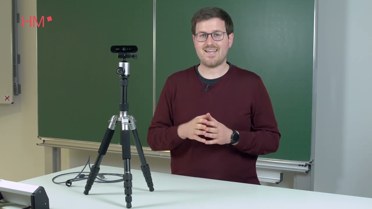 Hybride Lehre ⎼ Logitech BRIO 4K ⎼ mobile Technik an der HM