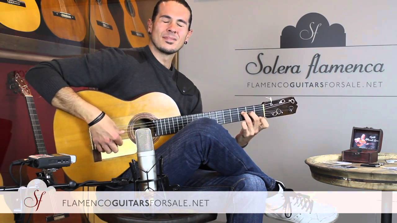 Santos Hernandez 1936 guitar played by Alberto Fernandez