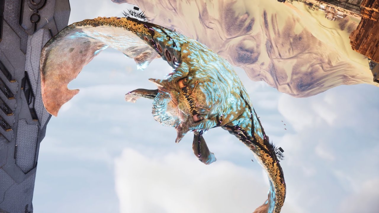 Ark Ascended Bladewasp Hive VS Desert Titan