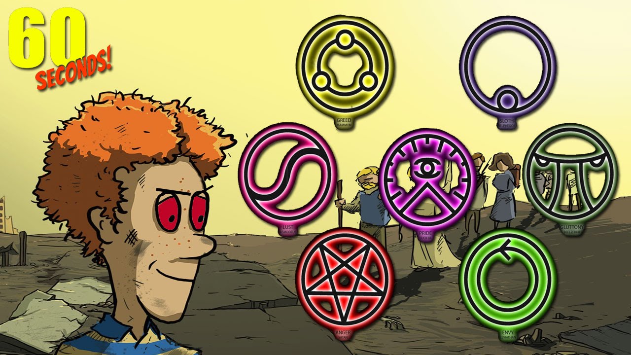 7 DEADLY SINS CHALLENGE! | 60 Seconds Game