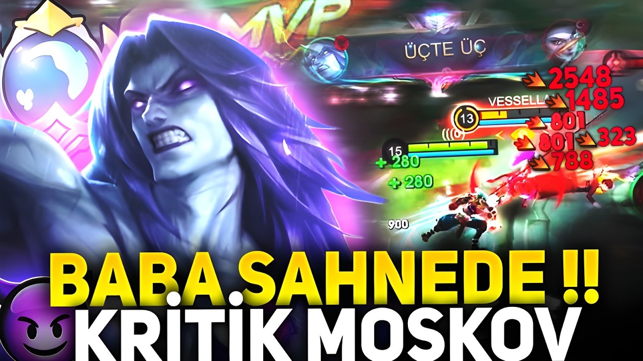 YOK ÖYLE BİR DÜNYAA - KRİTİK MOSKOV Jin - Mobile Legends