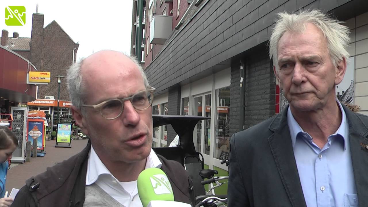 Oude foto's in Horst centrum
