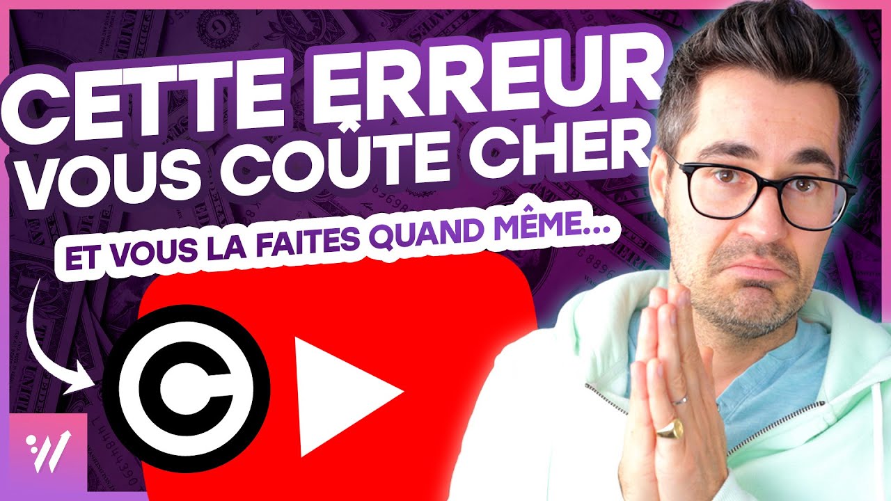 La réalité des DROITS D'AUTEUR sur YouTube
