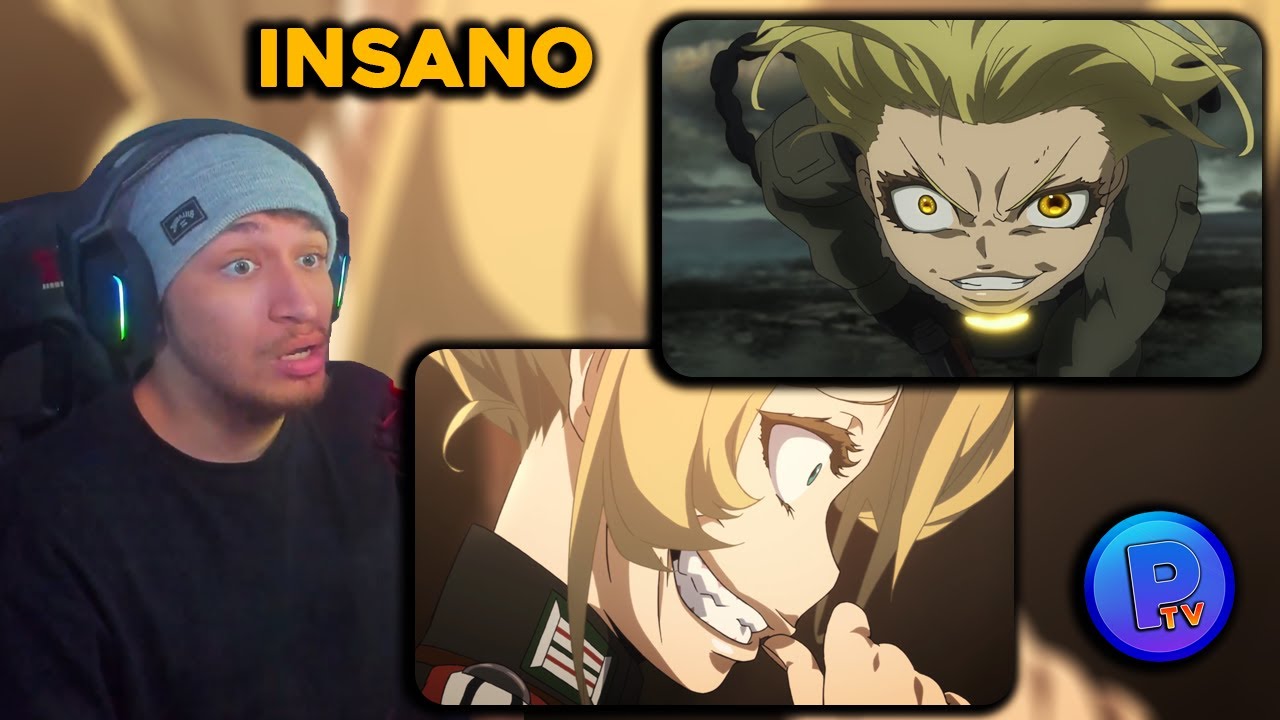 QUE COMECE A GUERRA! | Saga of Tanya the Evil 1X1 REACT