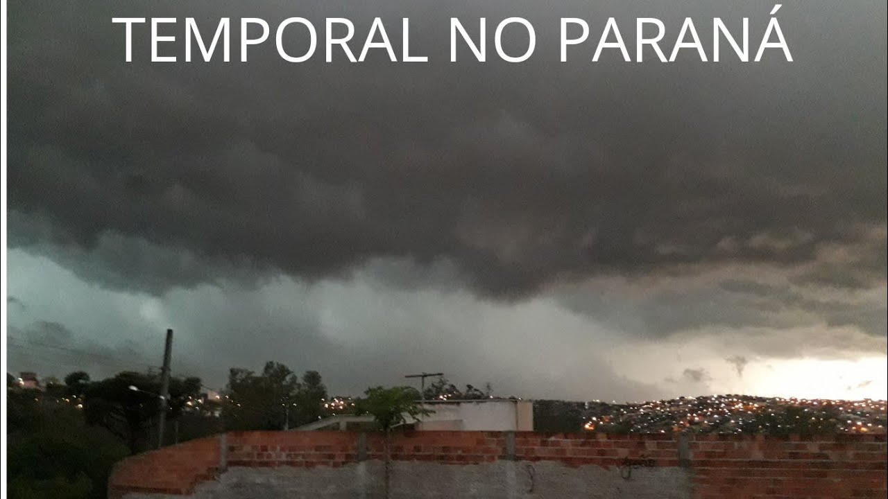 Temporal no Paraná