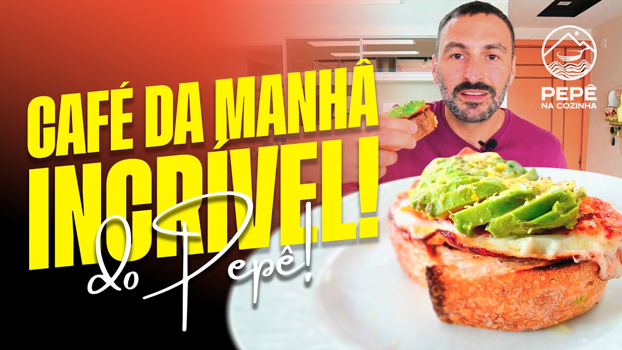 O Café da Manhã Incrível do Pepê (Com Ovo, Avocado e Casquinha Crocante)