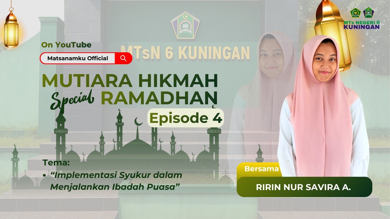 MUTIARA HIKMAH RAMADHAN #4 - RIRIN NUR SAVIRA - IMPLEMENTASI SYUKUR DALAM MENJALANKAN IBADAH PUASA