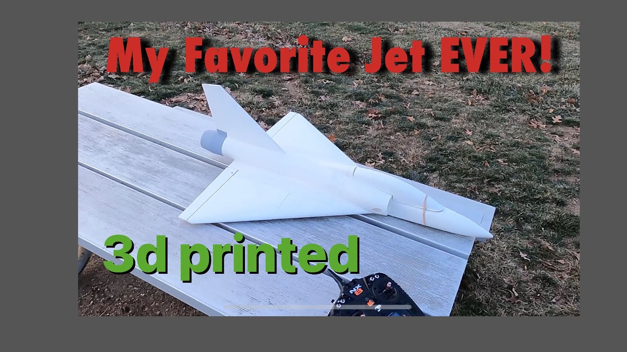 My favorite jet ever!! 3d printed 64mm Mirage 2000 EDF