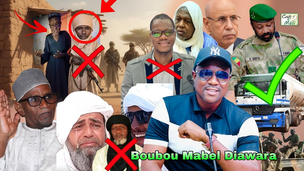 Boubou Mabel Diawara la plus grande escorte de carburant du jamais vu, Situation Mali-Mauritanie
