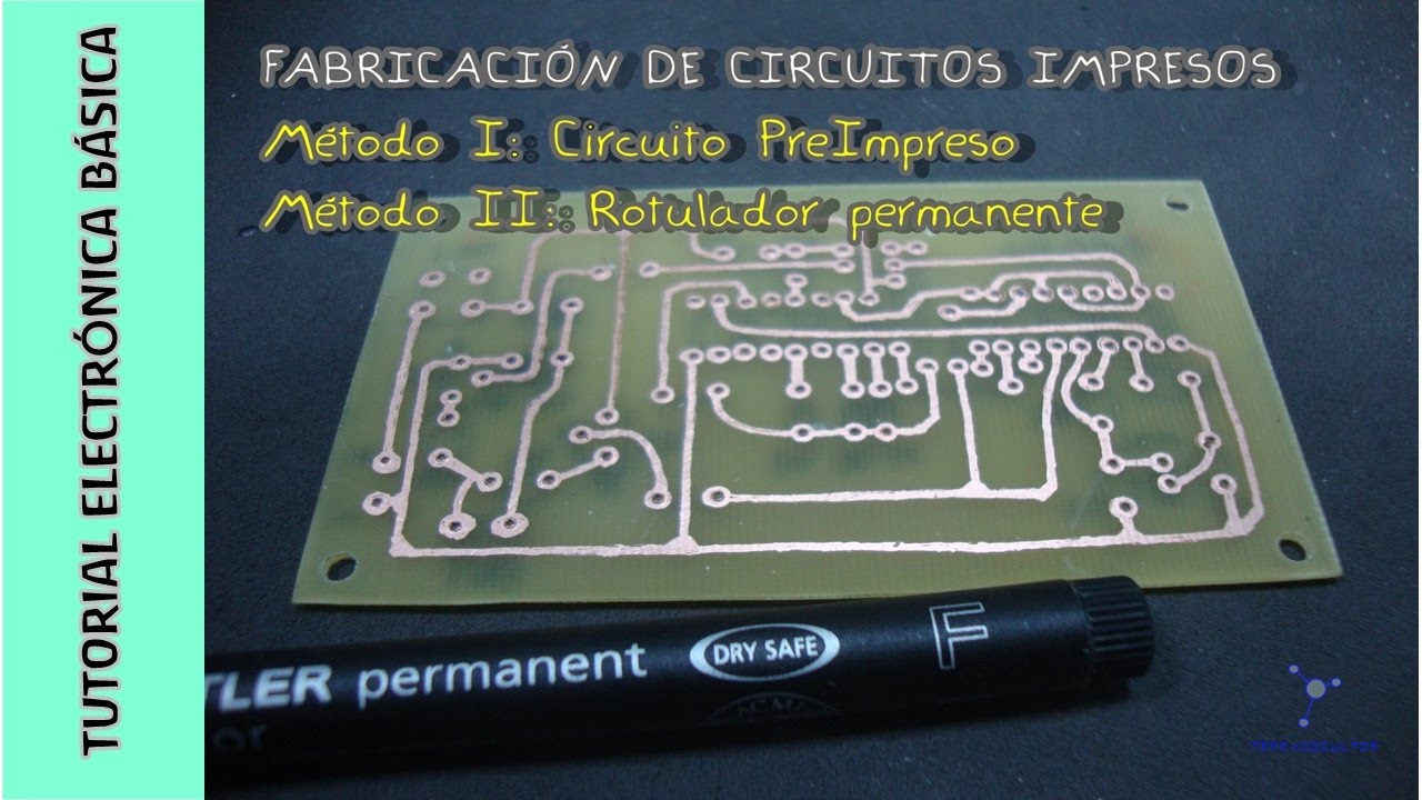 Tutorial #Electrónica Básica. Cap 15. Cómo hacer circuitos impresos PCB (I)