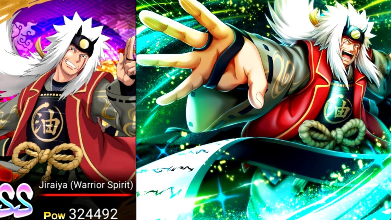 NxB NV: Jiraiya Warrior Spirit EX Ultimate Showcase Attack Mission Gameplay