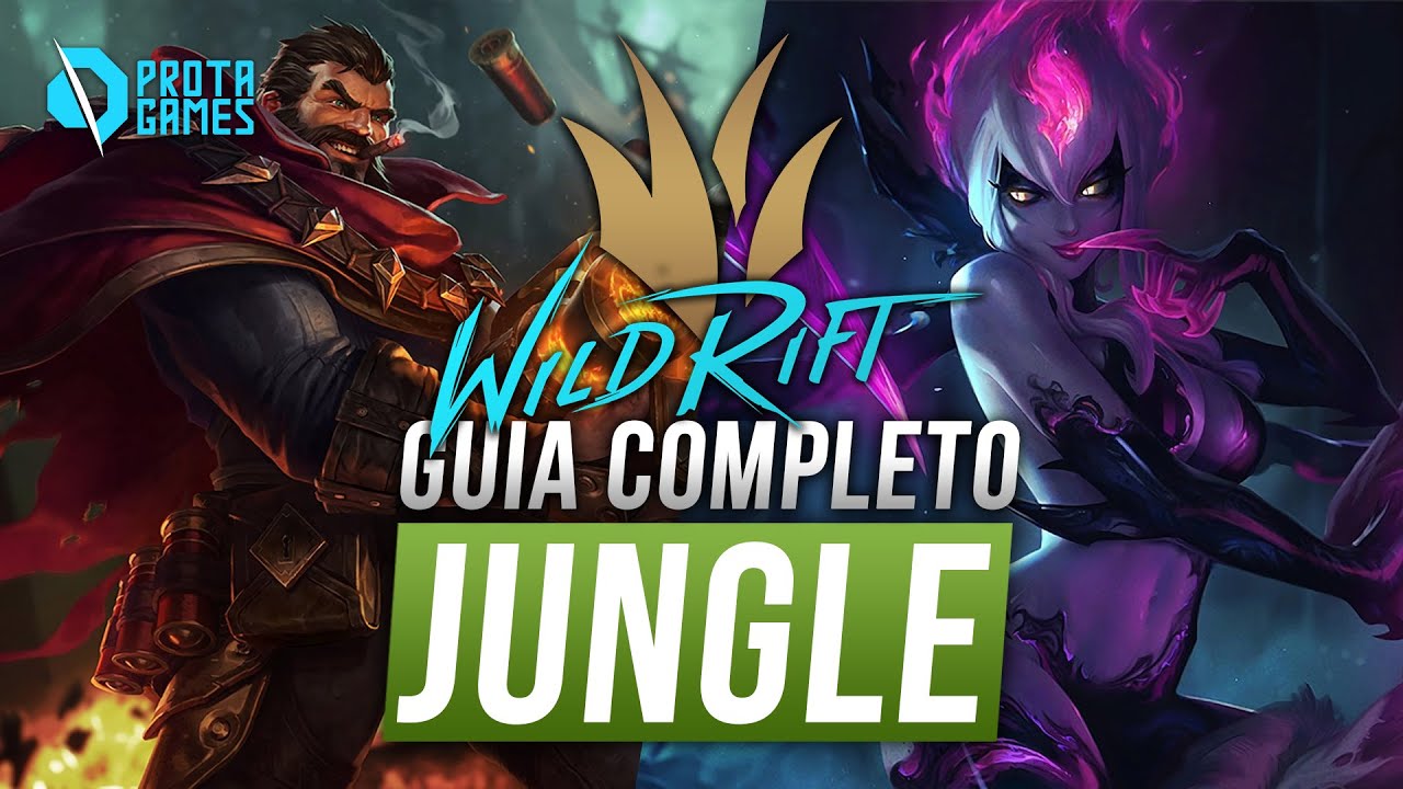 COMO JOGAR NA JUNGLE NO WILD RIFT - GUIA COMPLETO DE CAÇADOR - LOL MOBILE