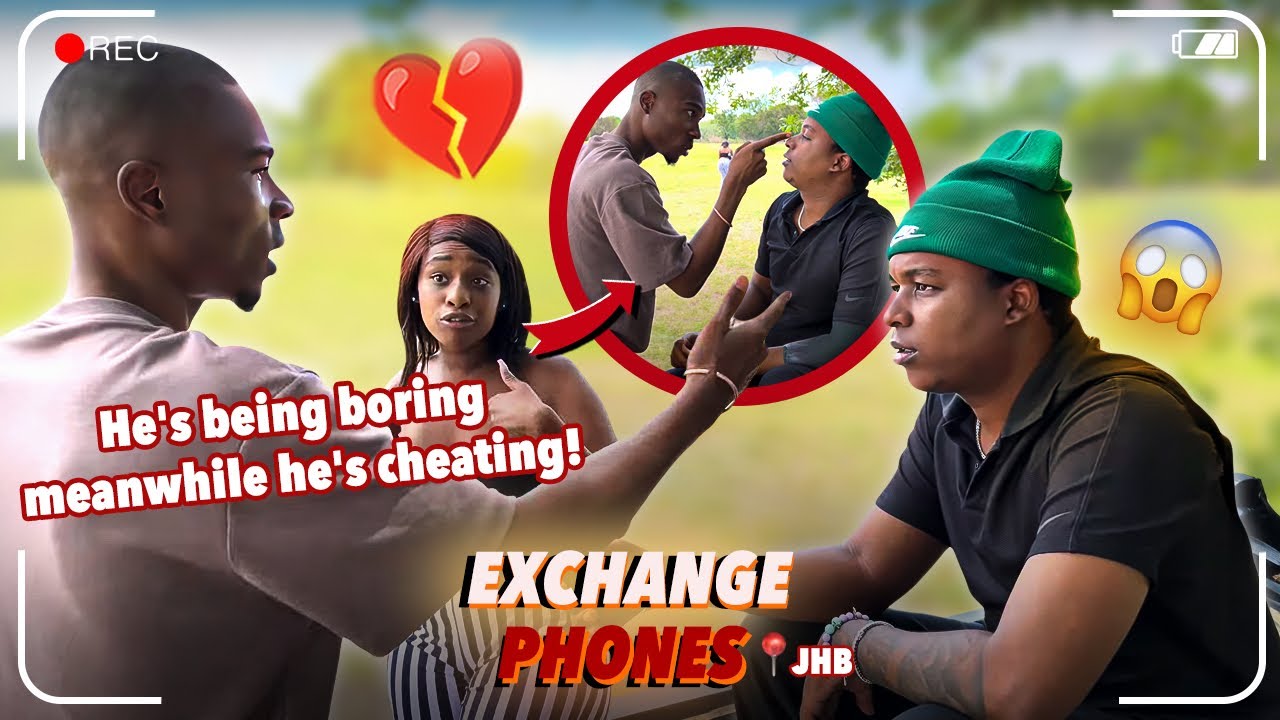 Making couples switching phones for 60sec 🥳 🥳 SEASON 3 🇿🇦SA EDITION | EPISODE 205 |