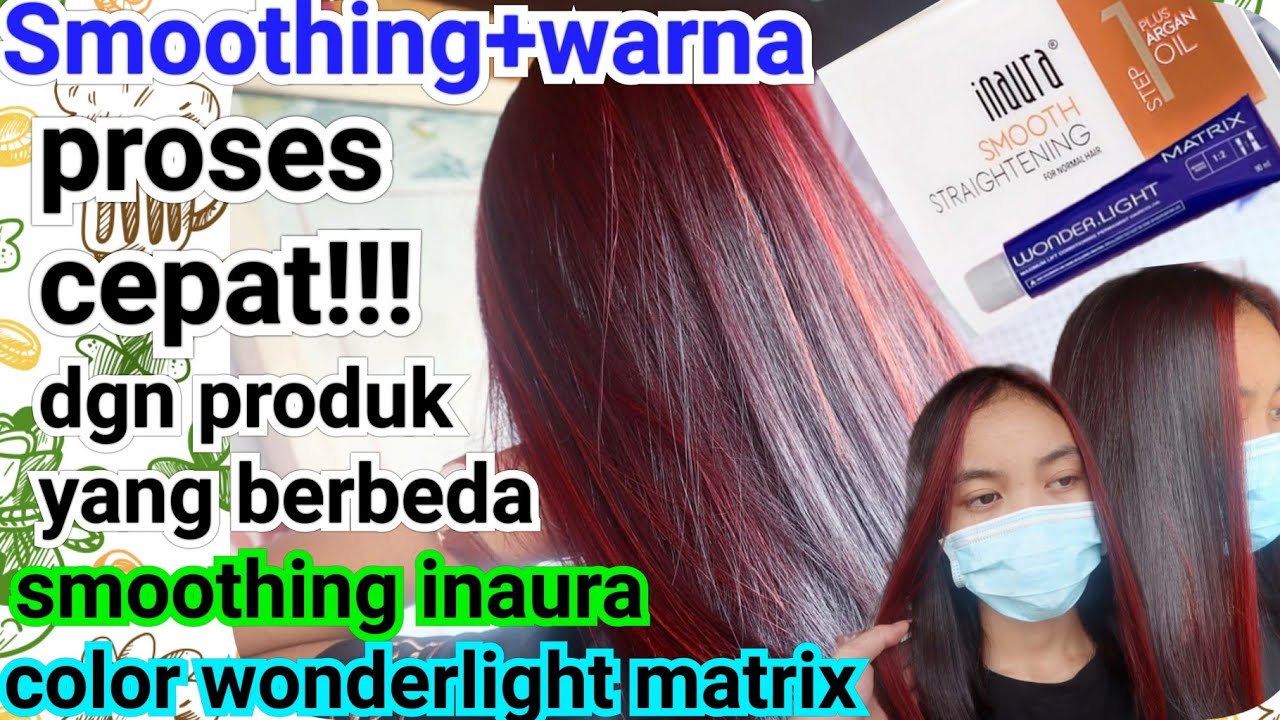 Smoothing langsung warna tidak merusak rambut, cek tutorial smoothing color