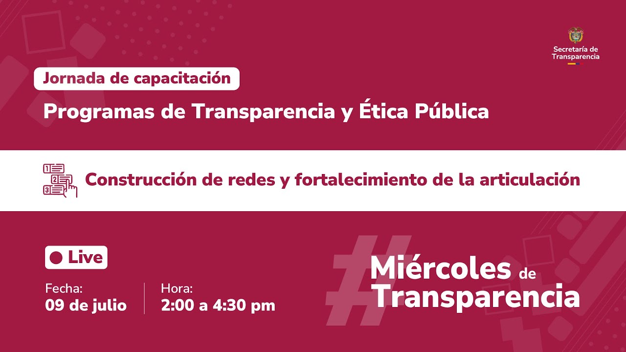 Capacitación 02: Construcción de redes y fortalecimiento de la articulación