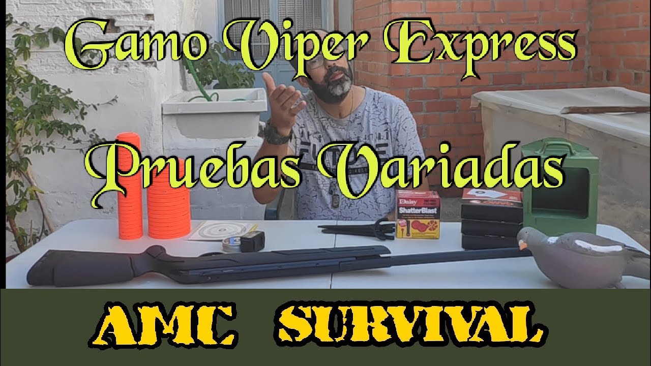 Gamo Viper Express 5.5 mm, Pruebas Variadas