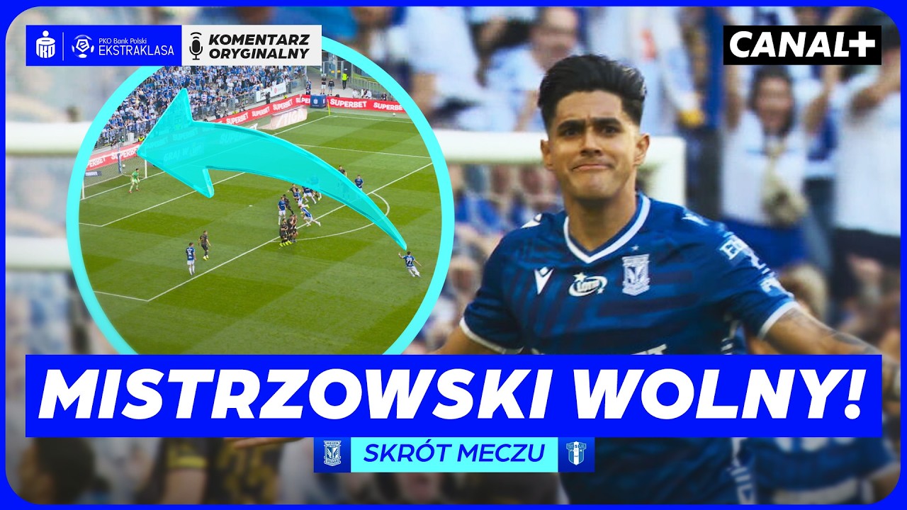 CO ZA GOL LUISA PALMY! LECH KONTYNUUJE ŚWIĘTOWANIE! LECH POZNAŃ - WISŁA PŁOCK, SKR&Oacute;T MECZU