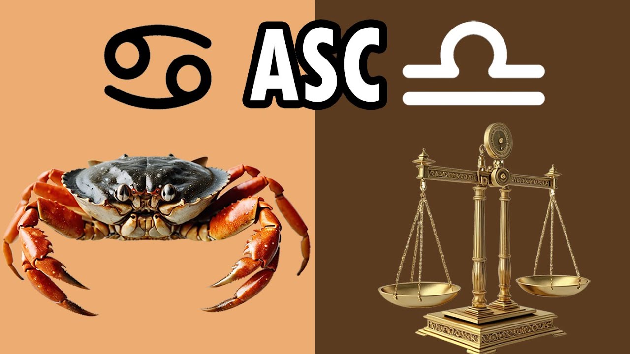 CANCER ascendente LIBRA - Empatía y belleza