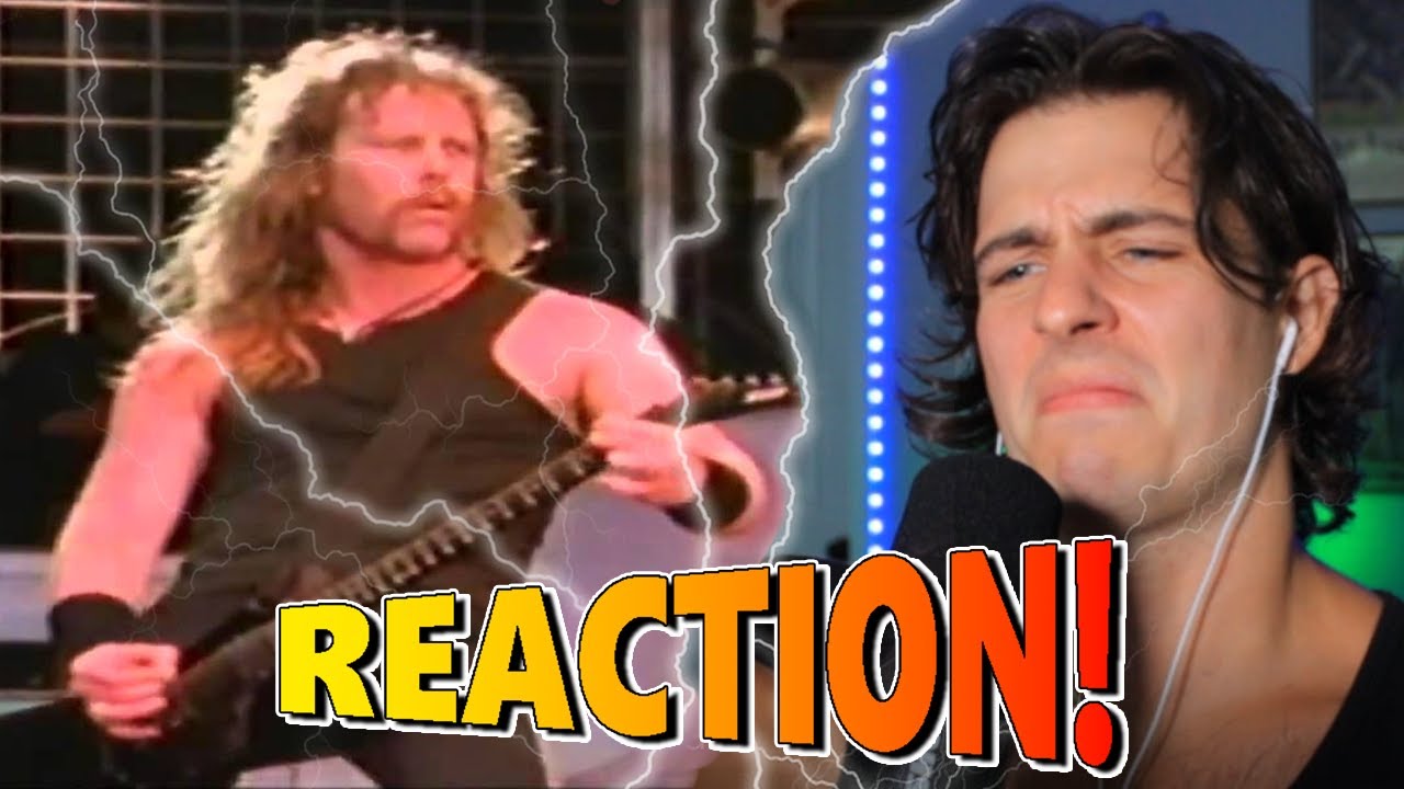 Metallica Enter Sandman REACTION by professional musician