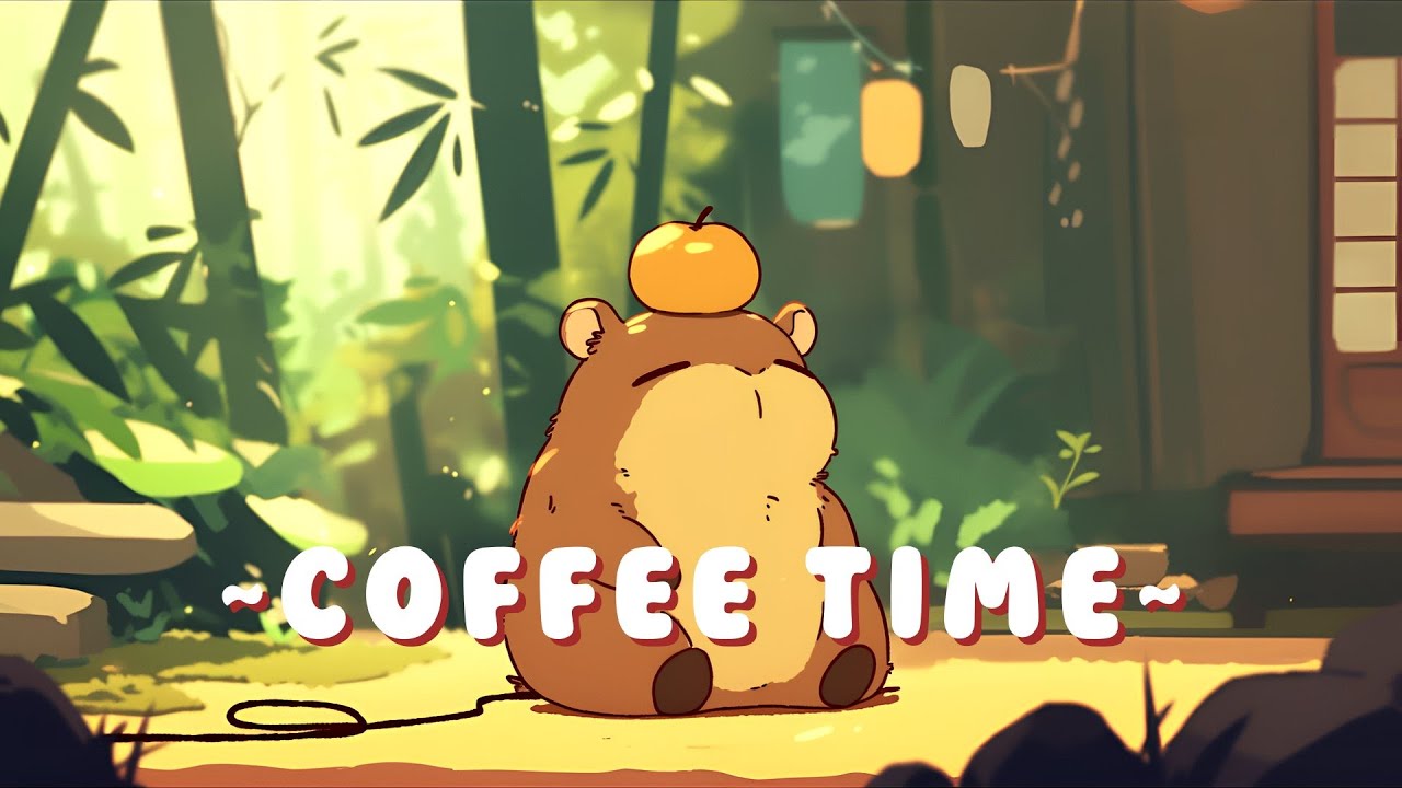 Capybara Beats & Lofi - Relaxing Music for Work/Study ~ Cozy Atmosphere ~ 📚 🎵