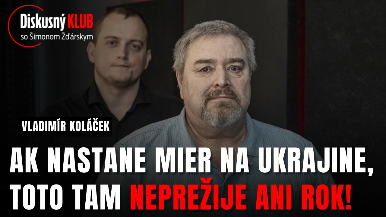 Koláček: Vojna na Ukrajine sa v roku 2026 mení, Rusi útočia už úplne iným spôsobom!