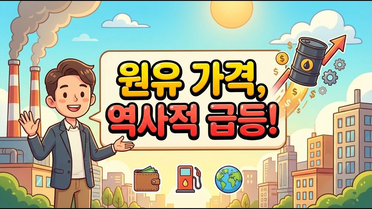 최근 원유 가격 상승이 우리 경제에 미치는 영향