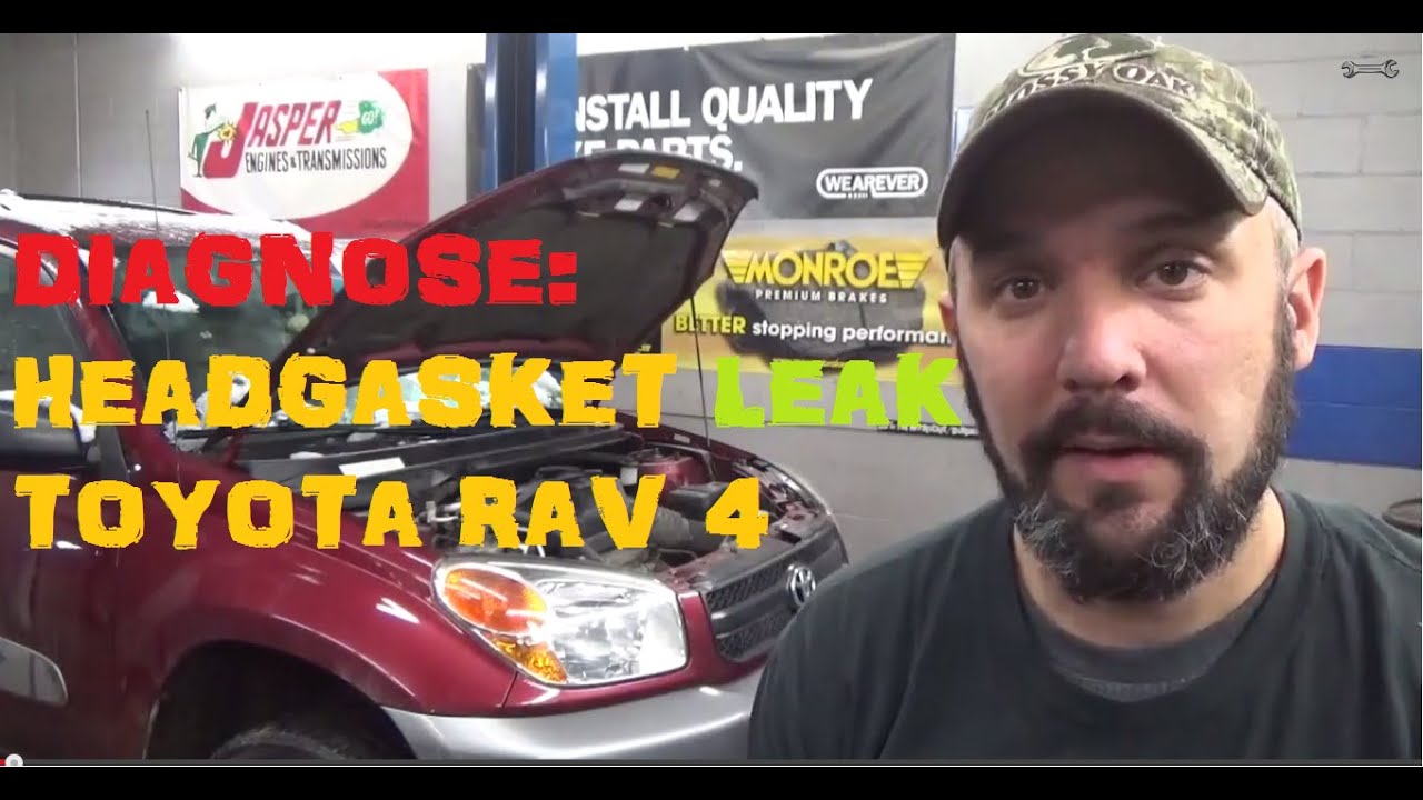 Remove Intake Manifold To Find Leaking Head Gasket - Toyota Rav4