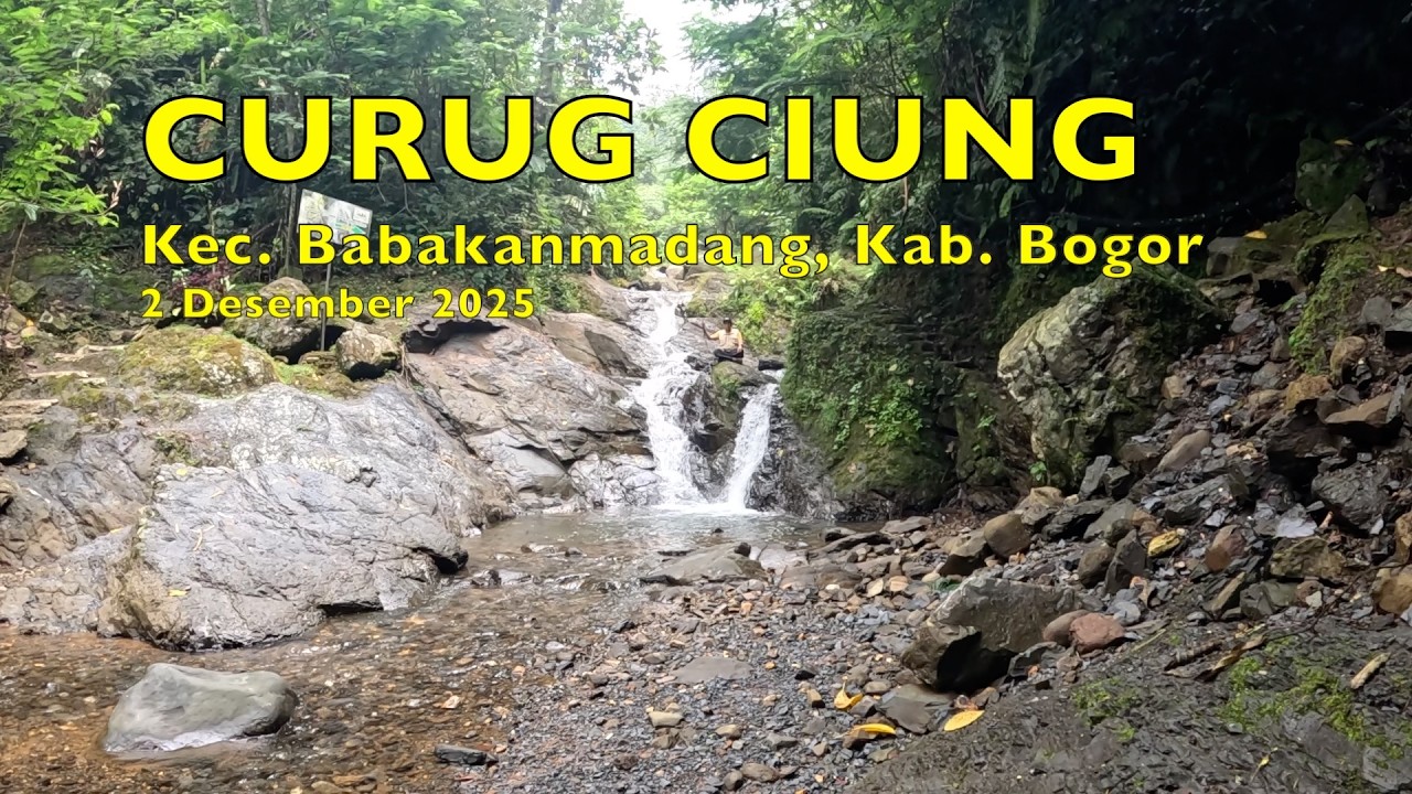 Trekking Curug Ciung, Kec. Babakanmadang, Kab. Bogor, 2 Desember 2025