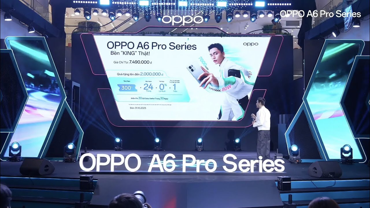 Sự kiện ra mắt OPPO A6 Pro × MONO (10/10/2025)