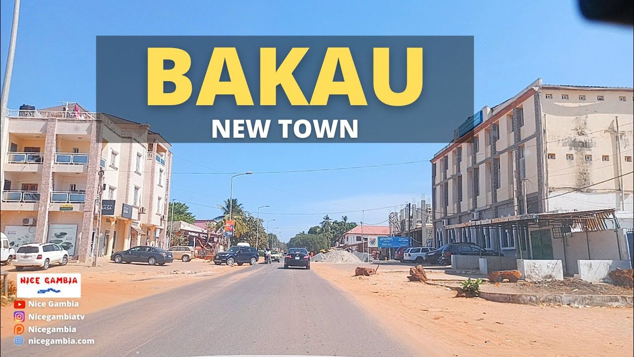 Walk around Bakau New Town The Gambia