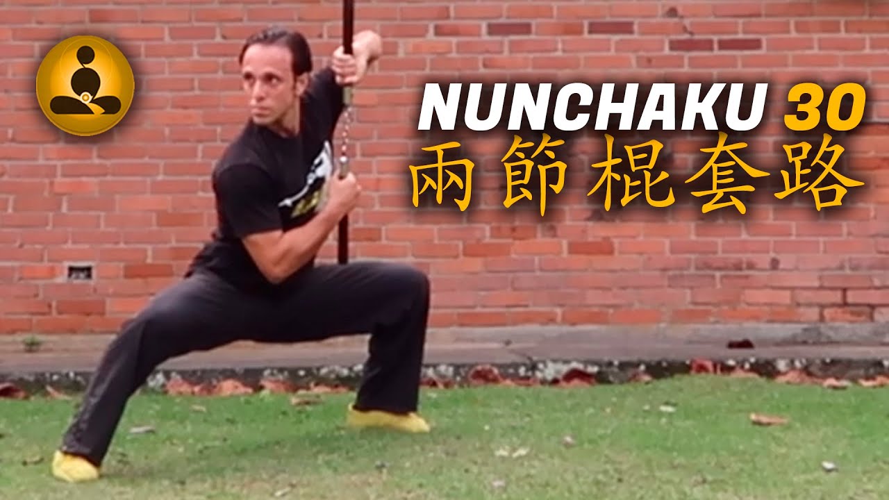NUNCHAKU 30 POSIÇÕES  - PASSO A PASSO - 兩節棍套路