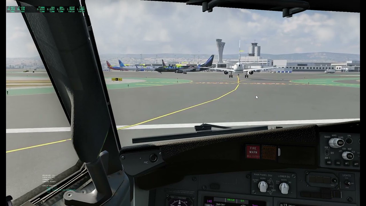 X-Plane 12.3.3 Level-UPv2 Boeing 737NG Landing to Cabin Secure and LiveTraffic @ KSFO San Fransisco