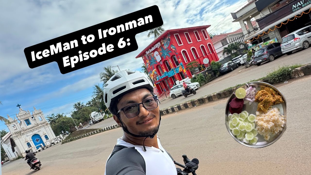 IceMan to Ironman | Episode 6: Struggling to Cook My Own Food in Goa 🍳🥺 Missing Home Taste #ironman 