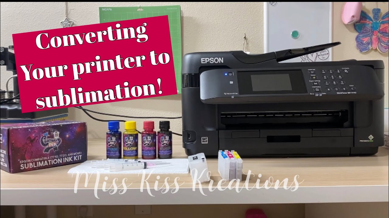 How to Convert your printer to a sublimation Printer