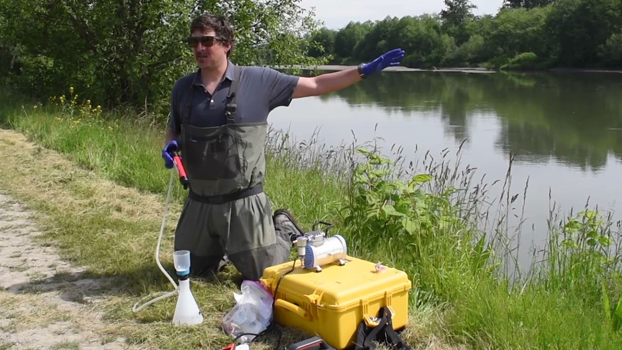 eDNA Demonstration with John Hagan, NWIFC Coastal Habitat Biologist